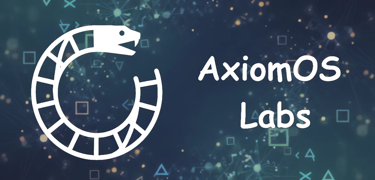 AxiomOS Labs project logo and network artwork from its repository